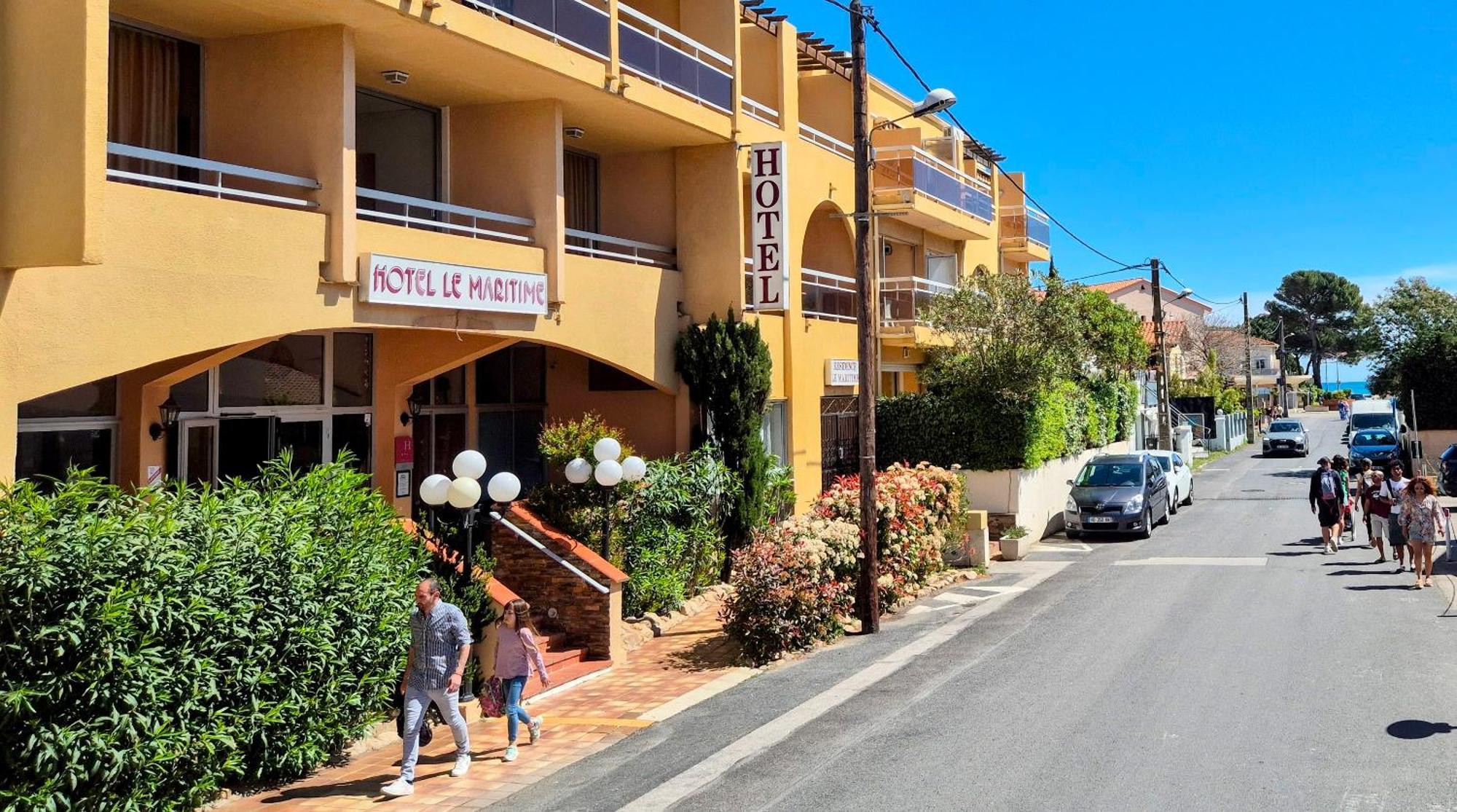 Hotel Le Maritime Argeles-sur-Mer Exterior photo
